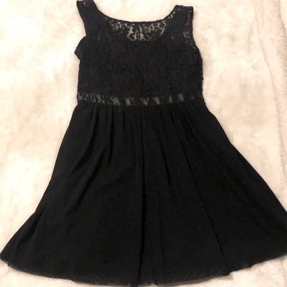 Frenchi Black Lace Dress Size Small - Picture 16 of 16